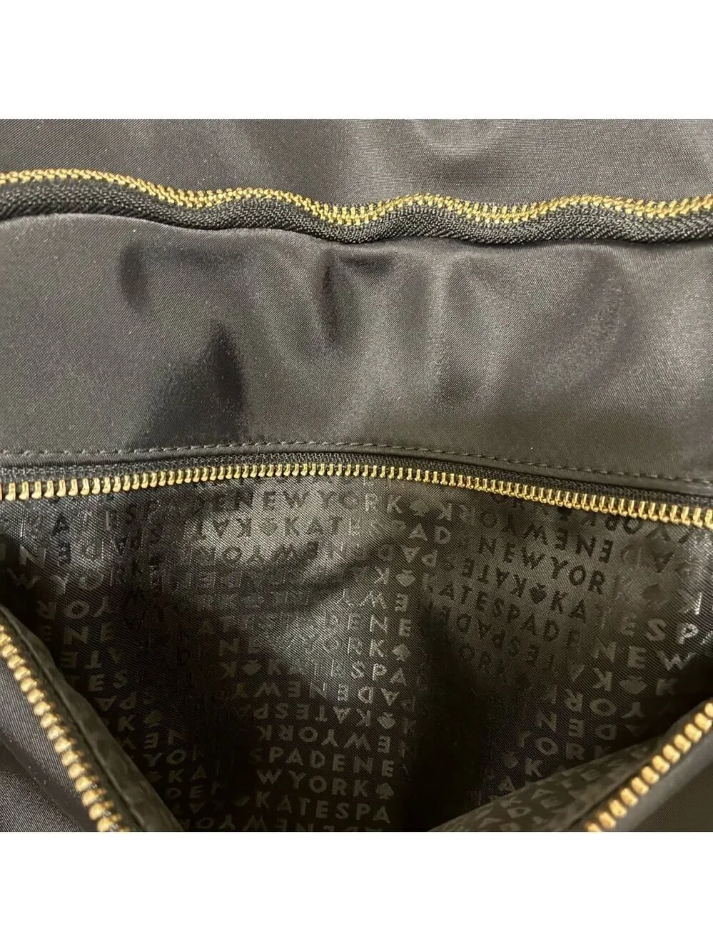 Kate Spade New York Hilo Nylon Backpack Blake Avenue Black Lightweight